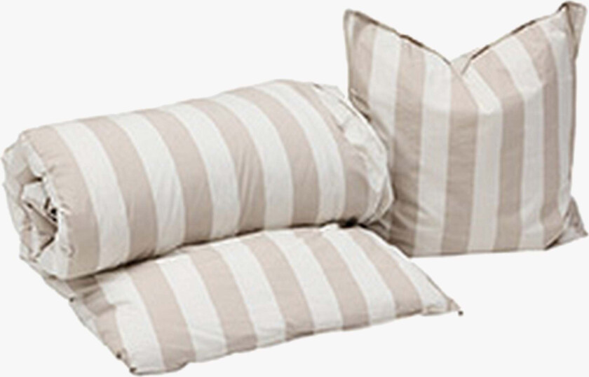 Shima Sengesett Junior 100x140, Beige - Sengesett - Bomull