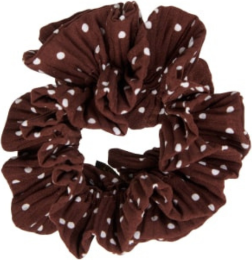 Dalmatian Scrunchie Mocca
