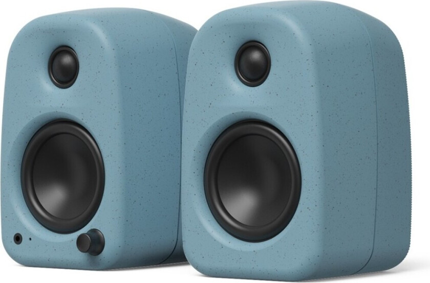 Bilde av Kanto UKI 100W Desktop Speakers with Bluetooth USB-C and Headphone Out Blue (Pair)