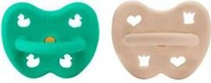 Naturgummi Smokker Rund 3-36 mnd. - Tisvilde - 2 stk.