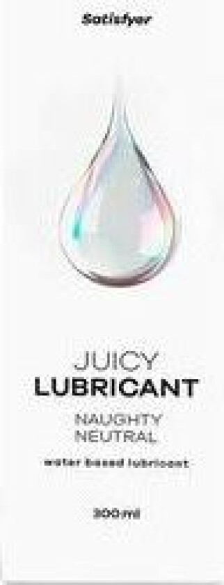 vannbasert glidekrem, Naughty Netural - 300 ml.