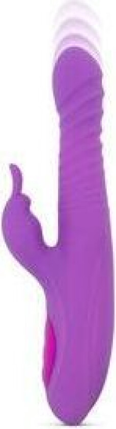 Heating & Thrusting Rabbit Vibrator - 1 stk.
