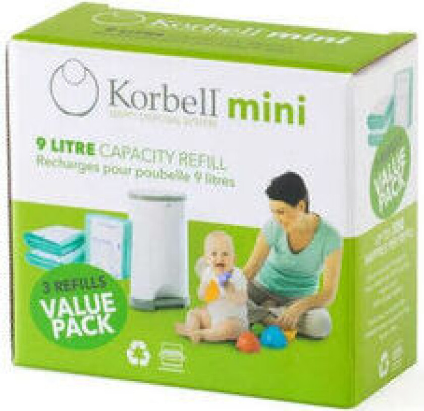 Mini bleiebøtte Refill - 3 stk