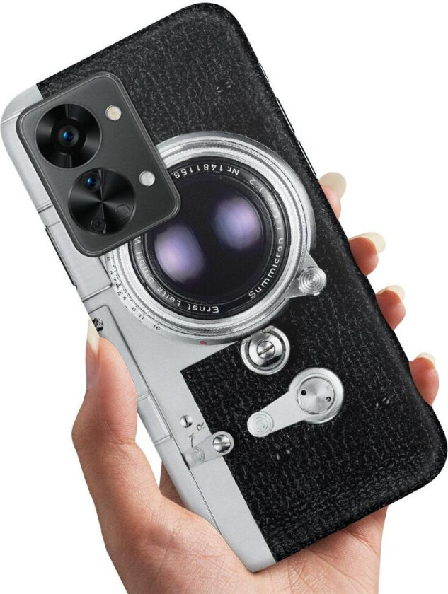 OnePlus Nord 2T - Deksel/Mobildeksel Retro Kamera