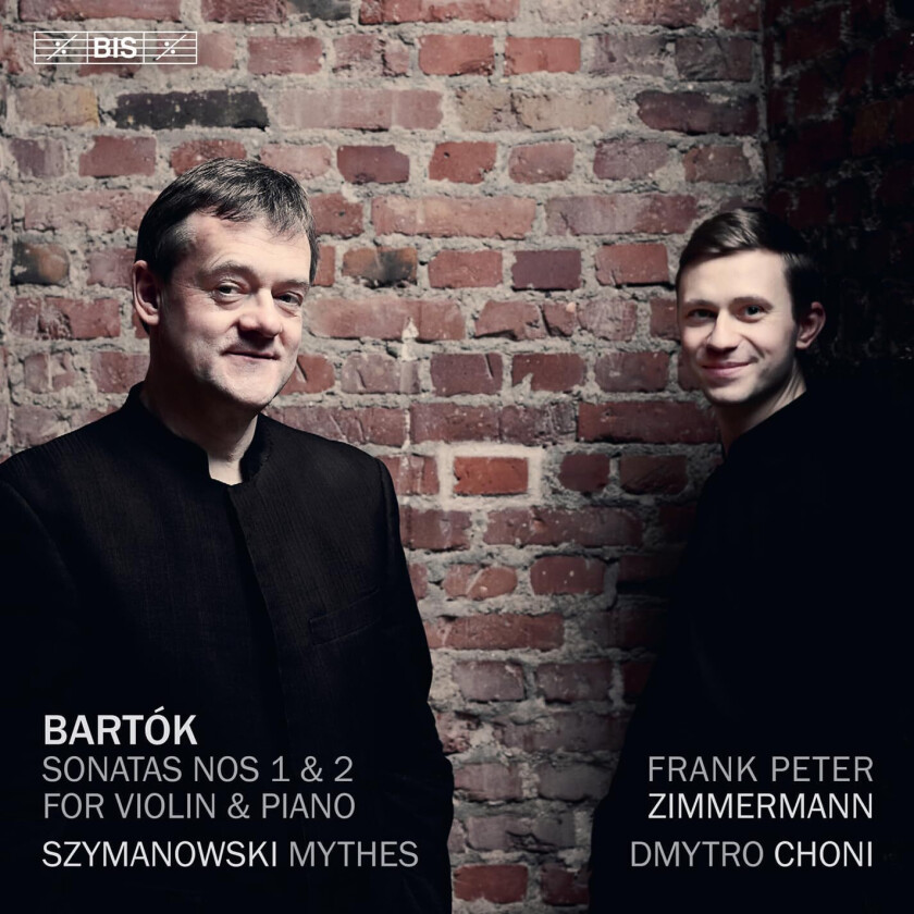 Frank Peter Zimmermann, Dmytro Choni Bartok & Szymanowski CD