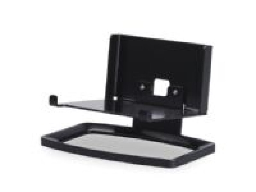 SoundXtra Desk Stand - Stativ - for høyttaler(e) - stål, ABS-plast - svart - skrivebordsstativ