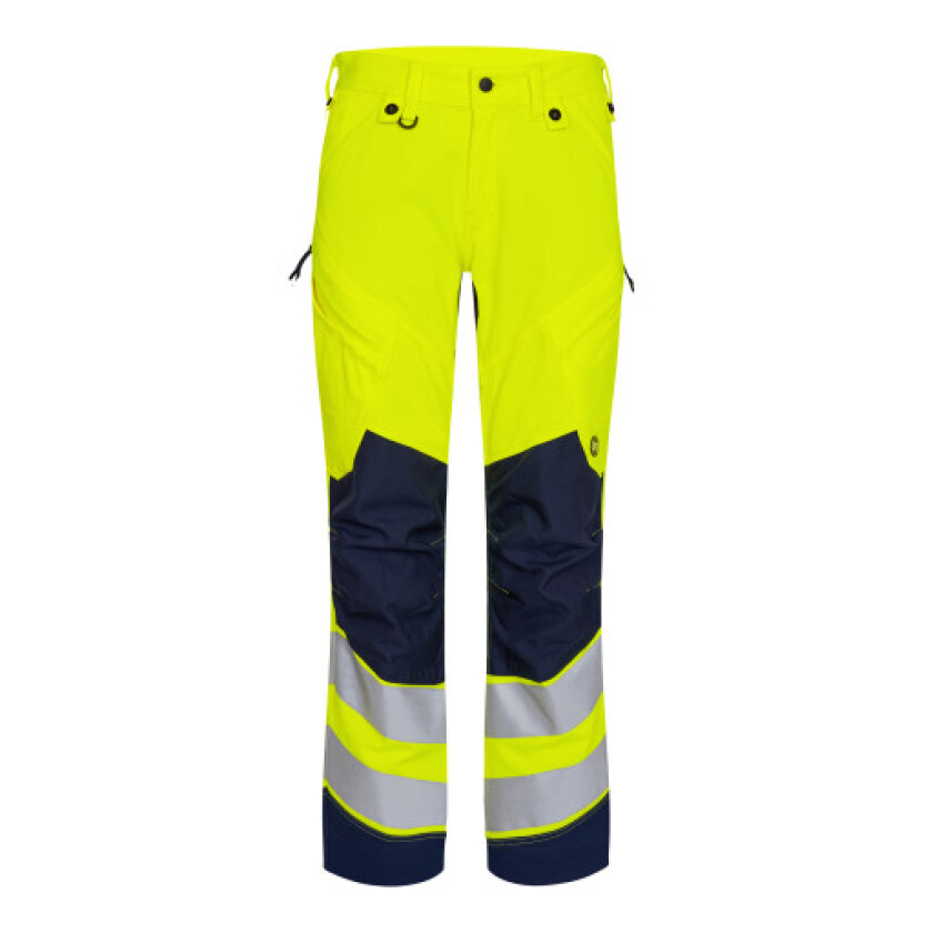 stretchbukse 2544, High-Vis, klasse 2, gul/blå, størrelse 112