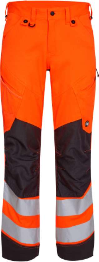 FE Engel vernebukse 2544, High-Vis at 2 oransje/grå, str K128