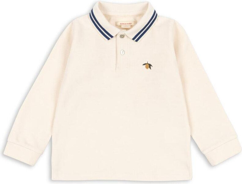 GOTS Florian Polo Med Lange Ermer Antique White Antique White 4 Y Hvit 4 år mann