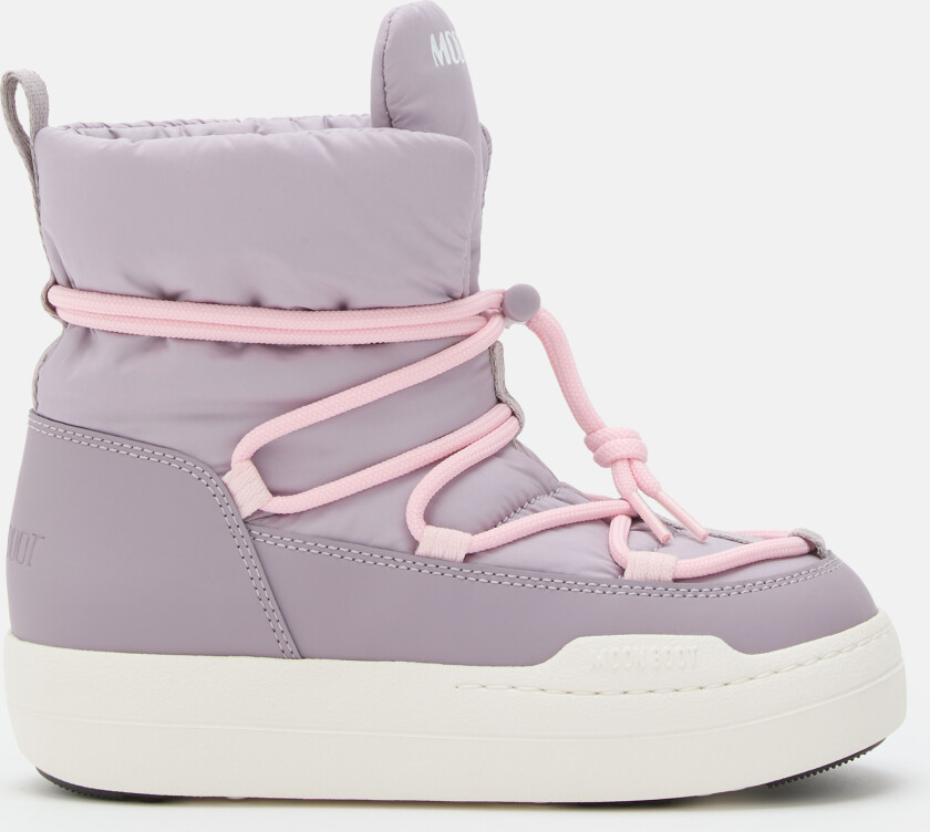 Moon Boot Mb Jr Park Lace Mid Snøstøvler Lilas Lilas-27 EU Lilla 27 EU kvinne