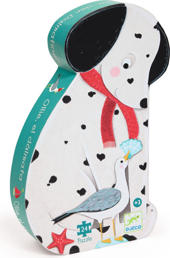 Olli The Dalmatian Puslespill Multi Multi-Onesize Blå One Size 3 Y+ unisex