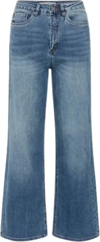 Meadow HW Reg Fit jeans Denimblå 28/32