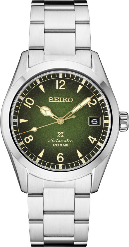 Prospex Automatic Alpinist SPB155J1 - Automatisk - Sølv - Herreklokker - Rustfritt stål - ledd m/pin - Safir