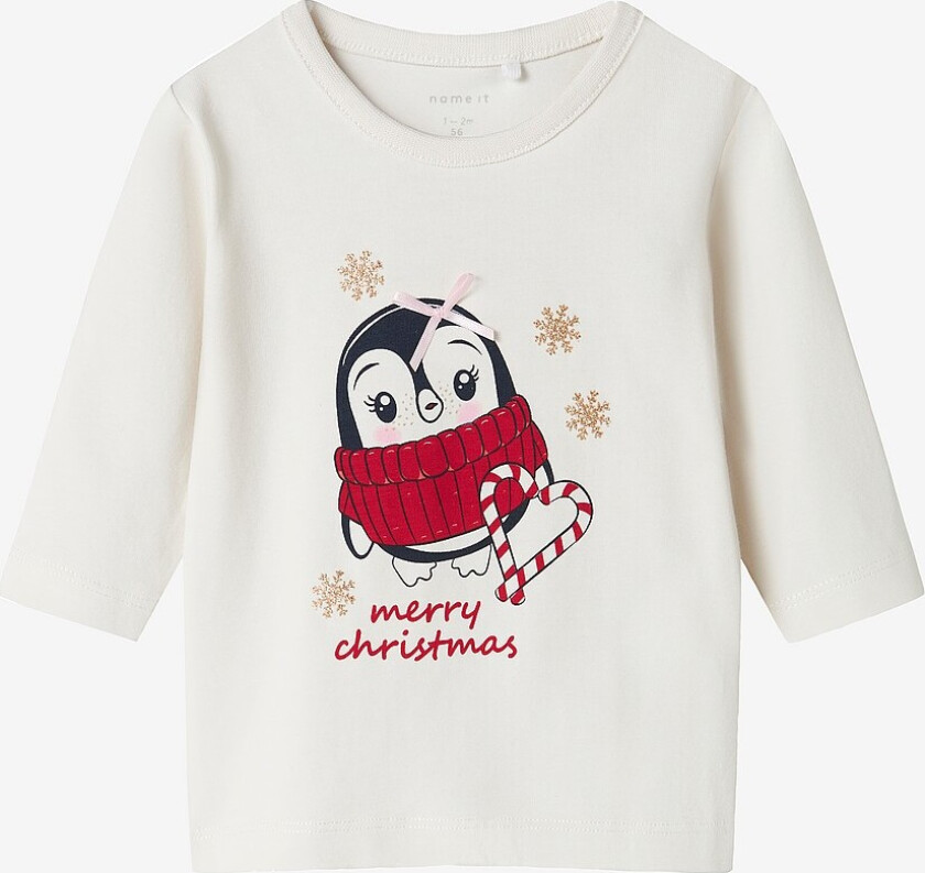 T-skjorte nbfRo LS Box - Hvit