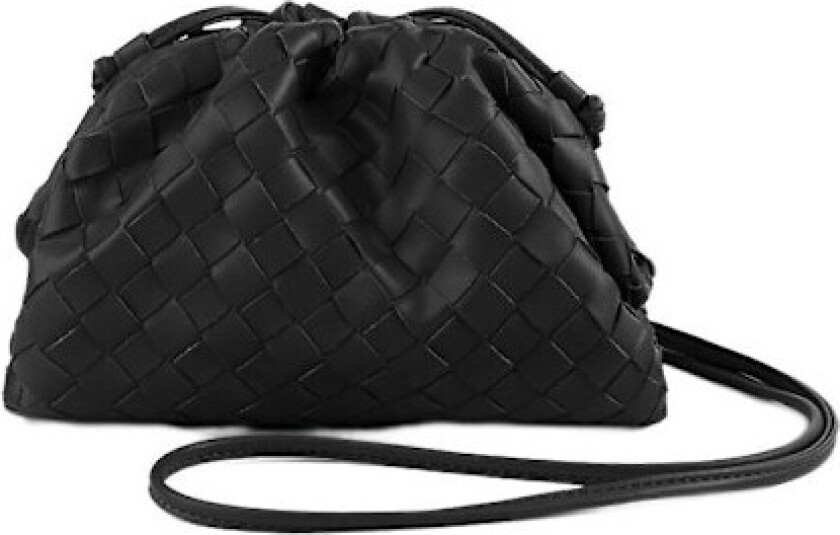 PU Vevd Veske Satchel Sky Mini Lær Clutch
