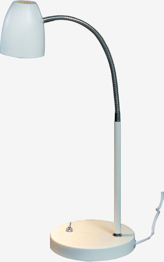 Bordlampe Sandnes, Hvit