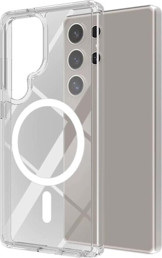 Galaxy S24 Ultra Magsafe Mobildeksel Gjennomsiktig