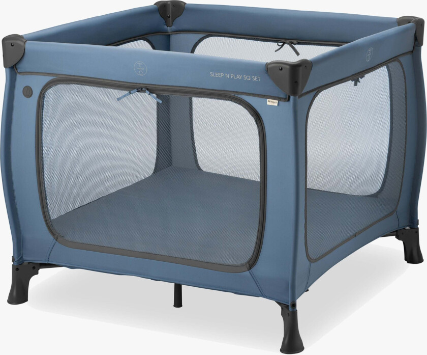 Sleep N Play SQ Set Reiseseng, Dark Blue - Reisesenger - Stål
