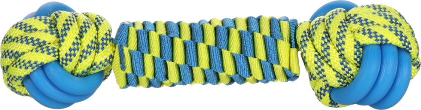 hundeleketøy Tofla knuteball og snor - Ø 7,3 x L 28 cm