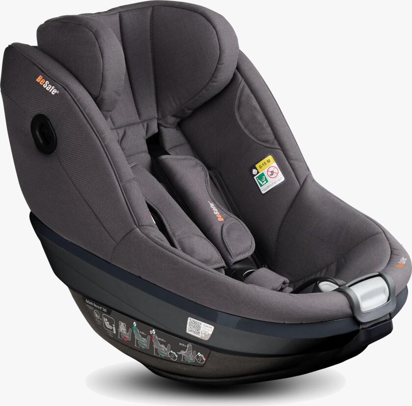 Beyond 2 360 Bilstol, Dark Grey Mélange - Vendbare