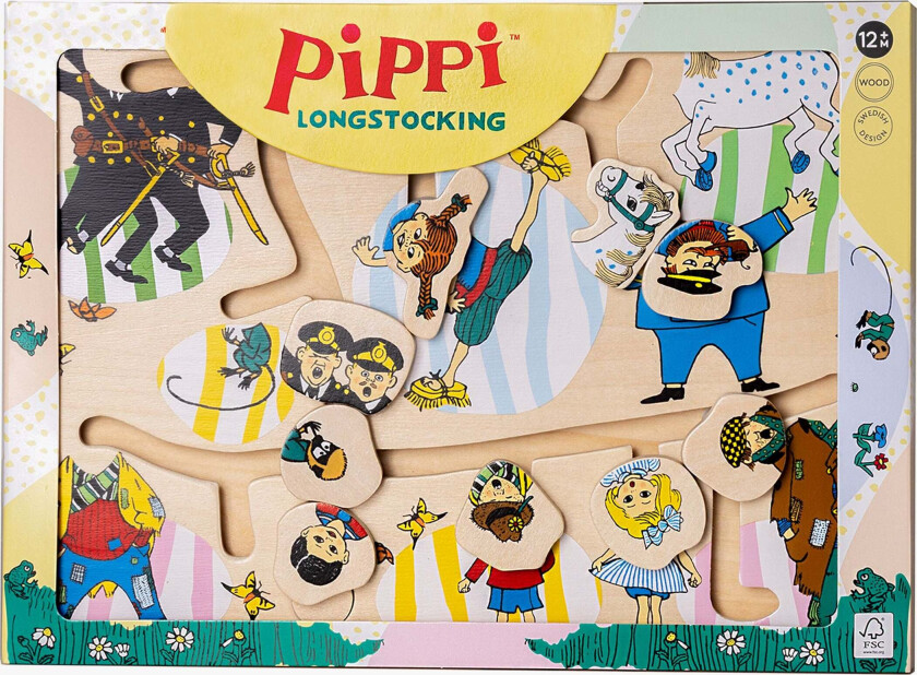 Puslespill Labyrint - Barnepuslespill - Tre