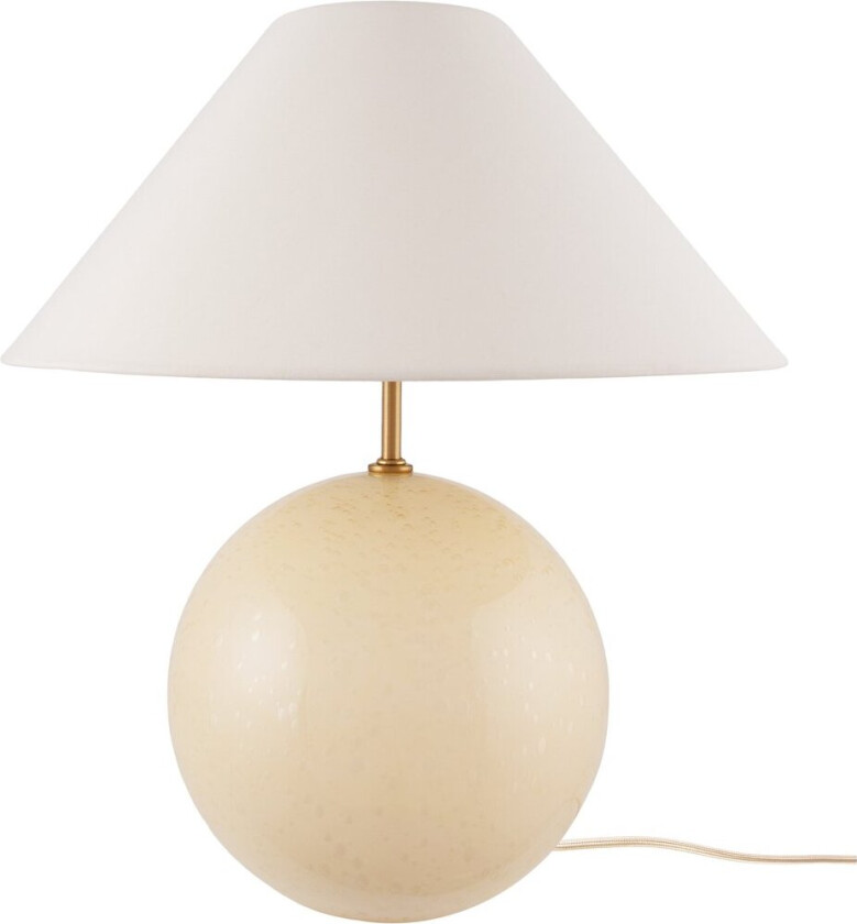 Iris 45 bordlampe Hvit
