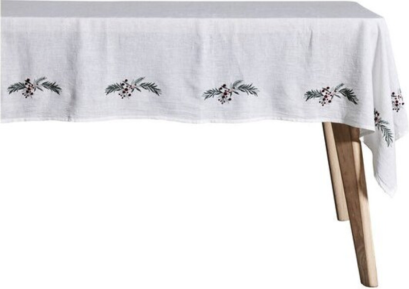 Penine juleduk 320x140 cm hvit