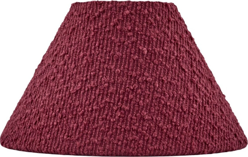 Iris 20 lampeskjerm Bouclé burgundy