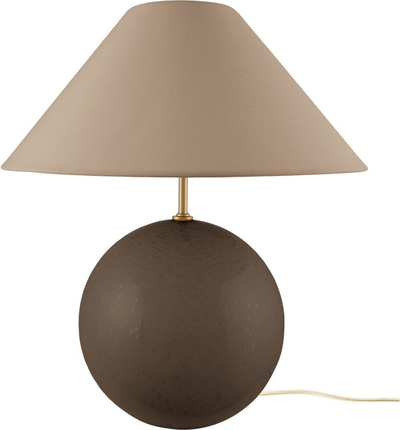 Iris 45 bordlampe Mocha