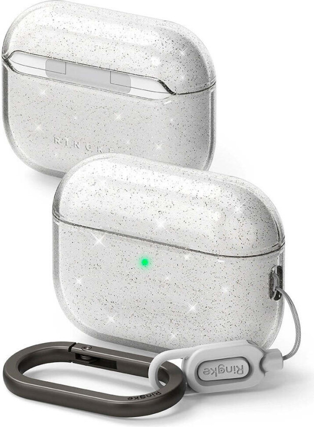 Apple AirPods Pro (3. gen.) Ringke Air Deksel - Gjennomsiktig / Glitter