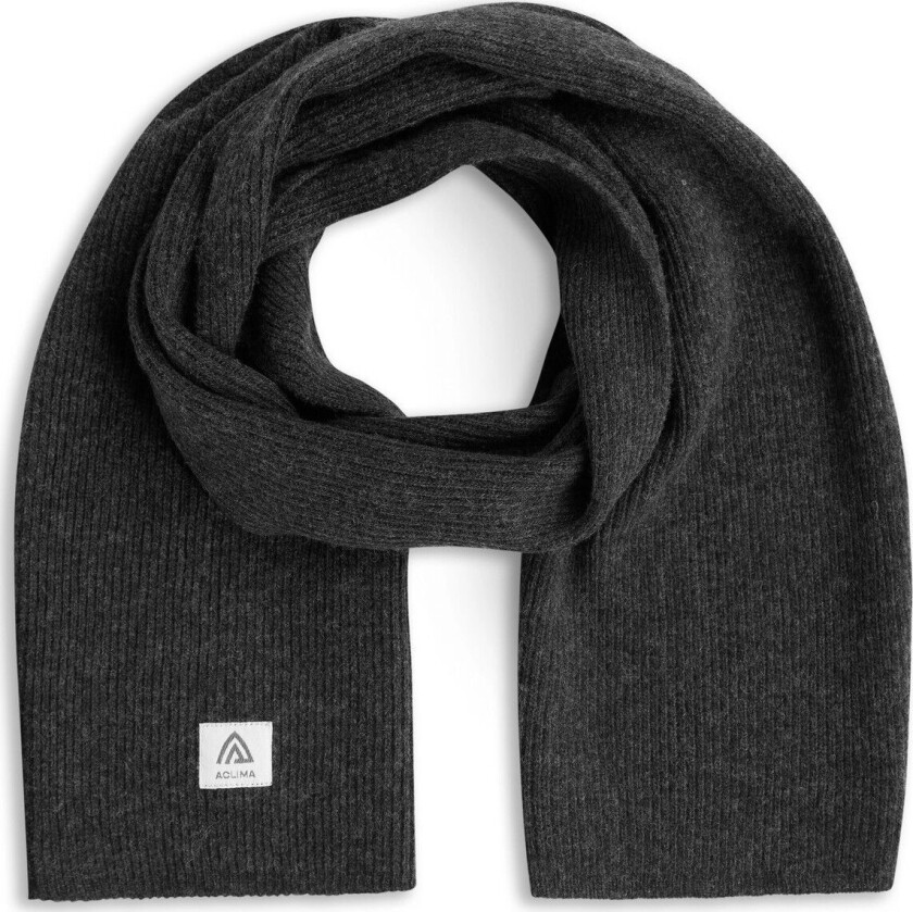 Reborn Felted Scarf Dark Grey Melange Onesize