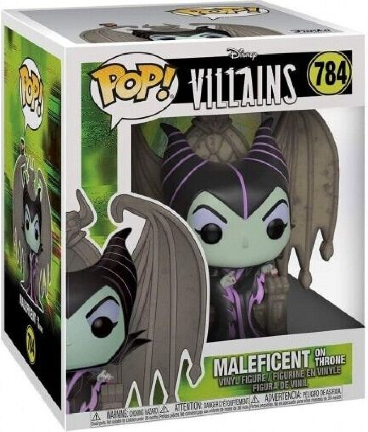 Funko Pop! Deluxe Disney: Villains - Maleficent On Throne #784 Vinyl Figure