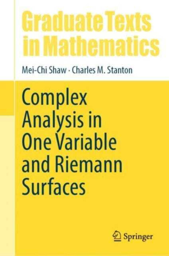 Complex Analysis in One Variable and Riemann Surfaces