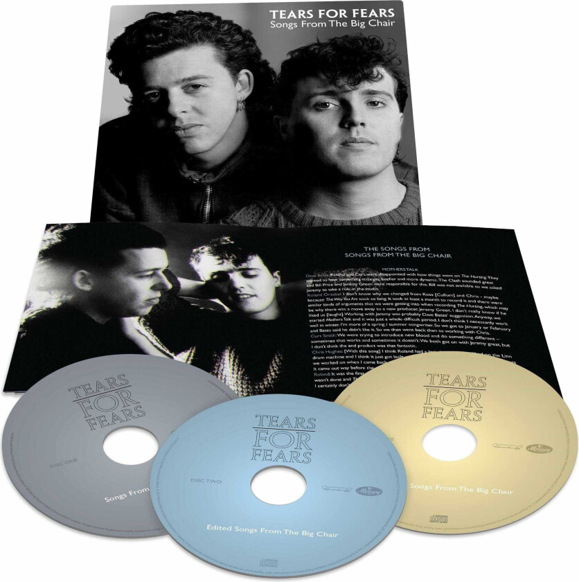 Tears For Fears Songs From The Big Chair CD