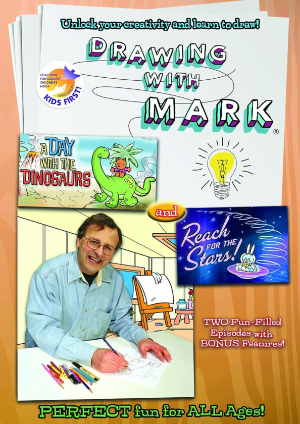 Drawing With Mark: A Day With The Dinosaurs DVD