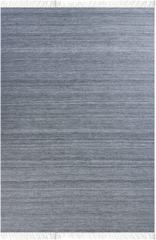Flatvevd Malhia - Grå, 160x230 cm