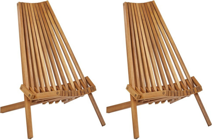 Hagestoler sett med 2 Bellano