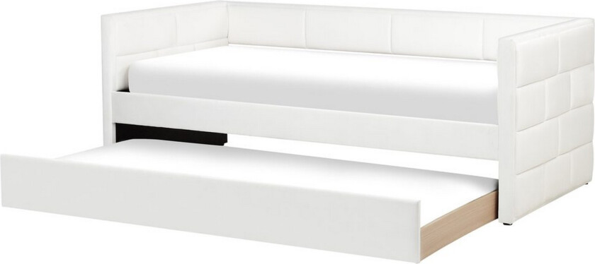 Uttrekkbar seng Chavonne - Hvit