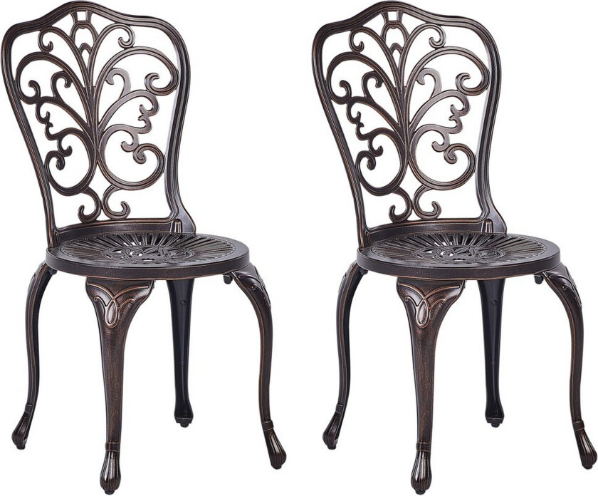 Hagestol sett med 2 Triora - Brun