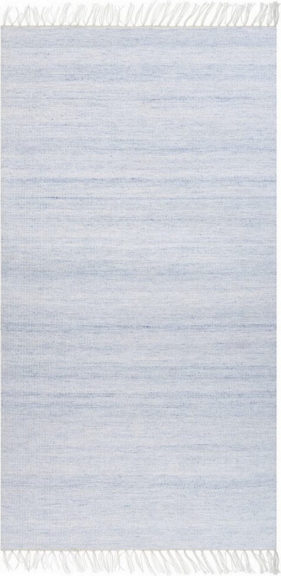 Flatvevd Malhia - Blå, 80x150 cm