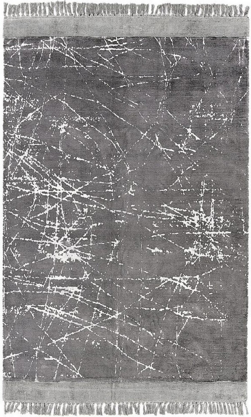 Teppe Hanli - Grå, hvit, 140x200 cm