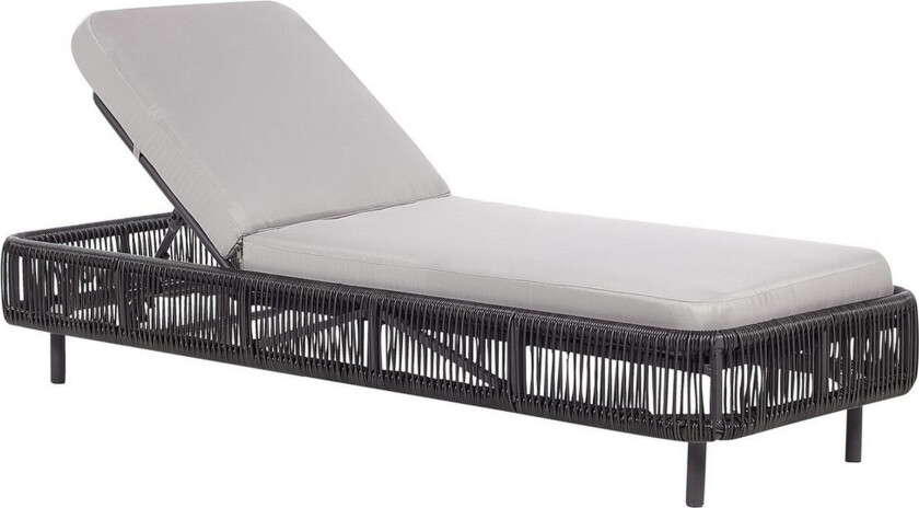 Solstol Osini - Grå, svart