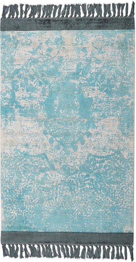 Teppe Akarsu - Blå, beige, 80x150 cm