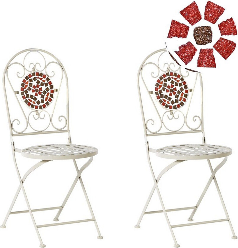 Hagestol sett med 2 Spello