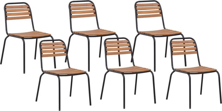 Hagestol sett med 6 Vallese