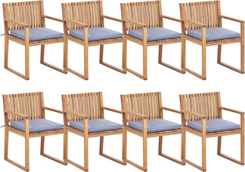 Hagestol Sassari II - Lyst tre, blå