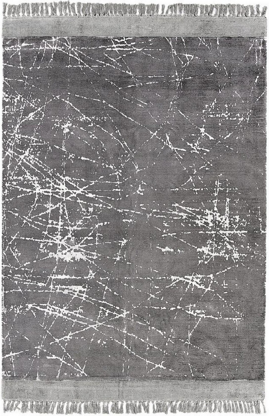 Teppe Hanli - Grå, hvit, 160x230 cm