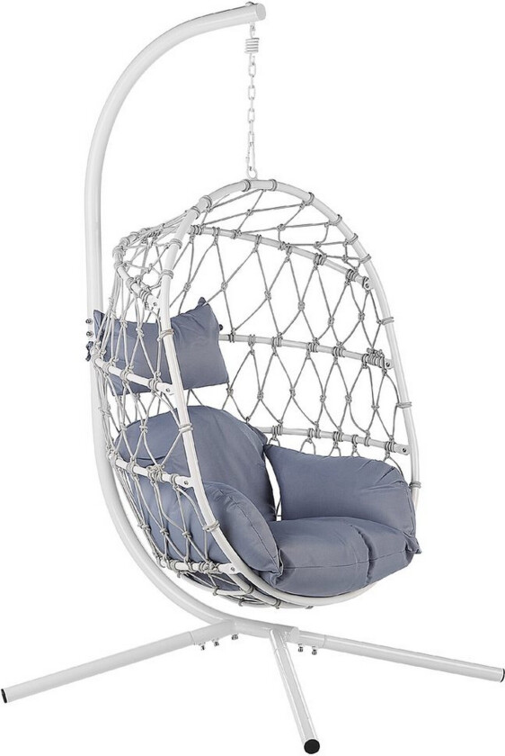 Bilde av Hengestol Adria - Hvit, Grå