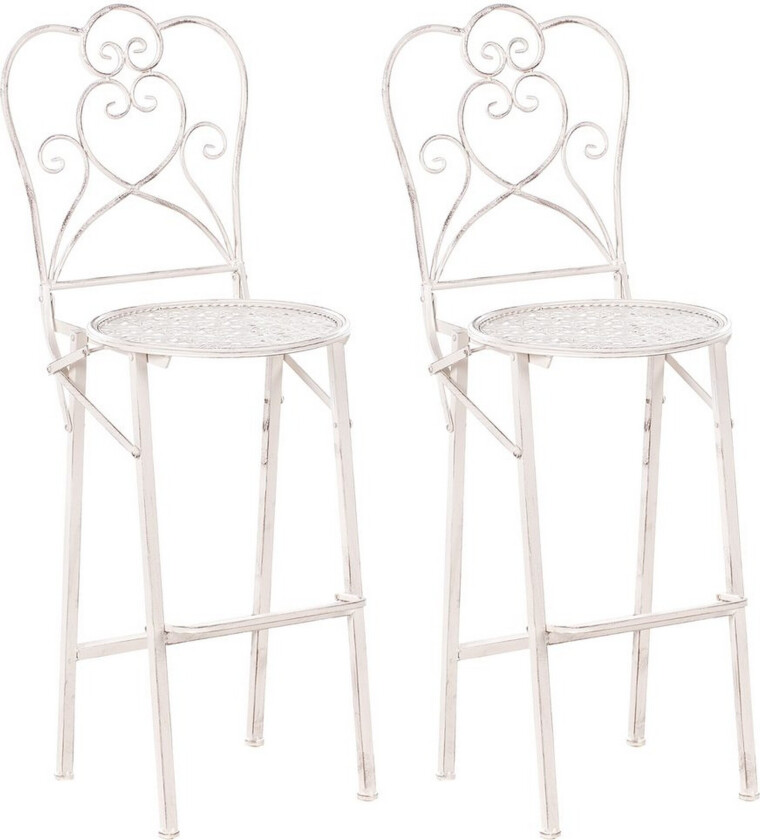 Hagebarstoler sett med 2 Trieste