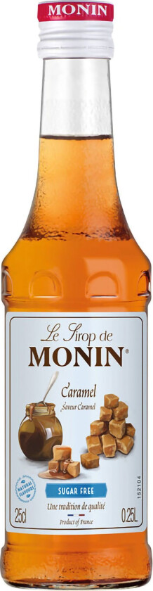 Sugarfree Caramel Syrup - 25 cl.